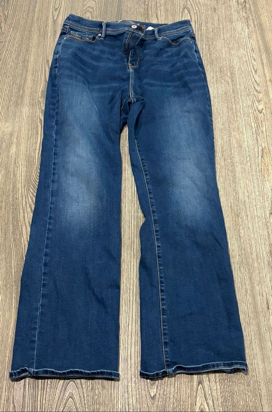 Levi's Women's Perfectly Slimming 512 Mid Rise Bootcut Jeans Blue Size 16